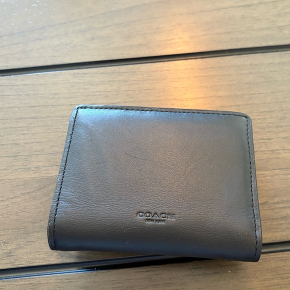 Coach Small Georgie Signature Canvas Wallet - Picture 2 of 4